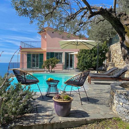 Casaviva - Ampio Trilocale Vista Mare Con Piscina - Pieve Alta Διαμέρισμα Pieve Ligure Εξωτερικό φωτογραφία
