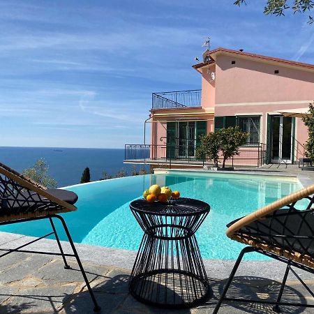 Casaviva - Ampio Trilocale Vista Mare Con Piscina - Pieve Alta Διαμέρισμα Pieve Ligure Εξωτερικό φωτογραφία