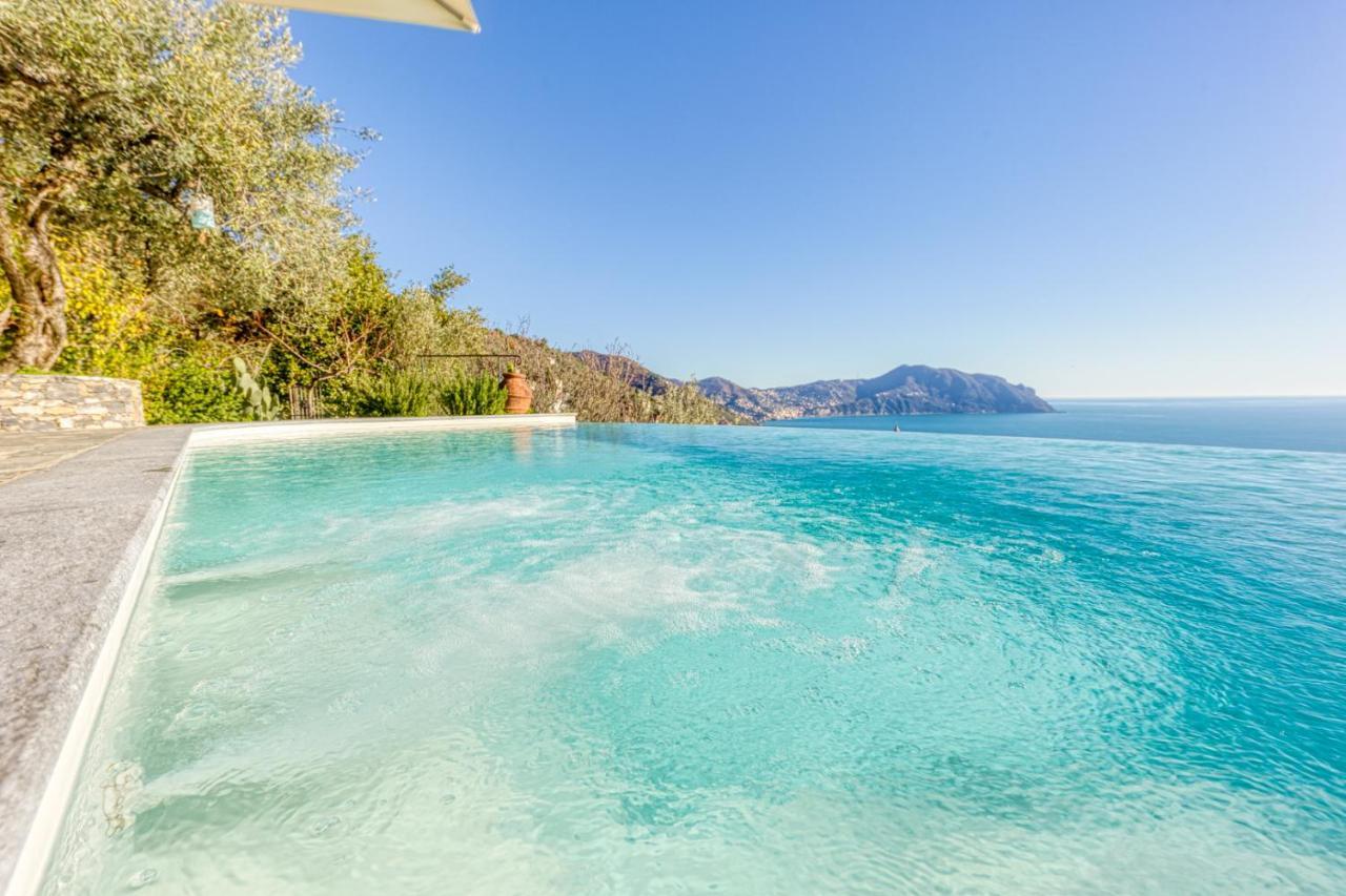 Casaviva - Ampio Trilocale Vista Mare Con Piscina - Pieve Alta Διαμέρισμα Pieve Ligure Εξωτερικό φωτογραφία