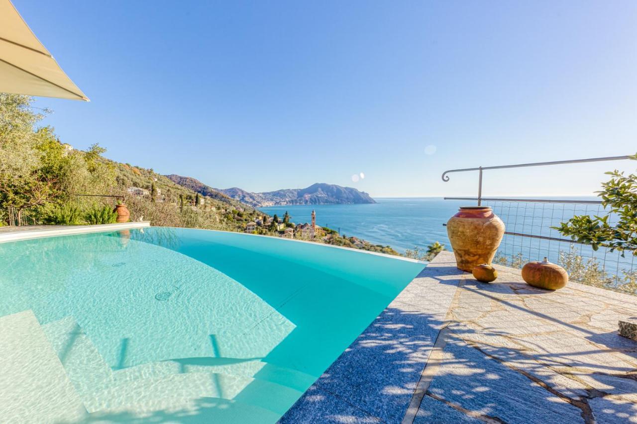 Casaviva - Ampio Trilocale Vista Mare Con Piscina - Pieve Alta Διαμέρισμα Pieve Ligure Εξωτερικό φωτογραφία