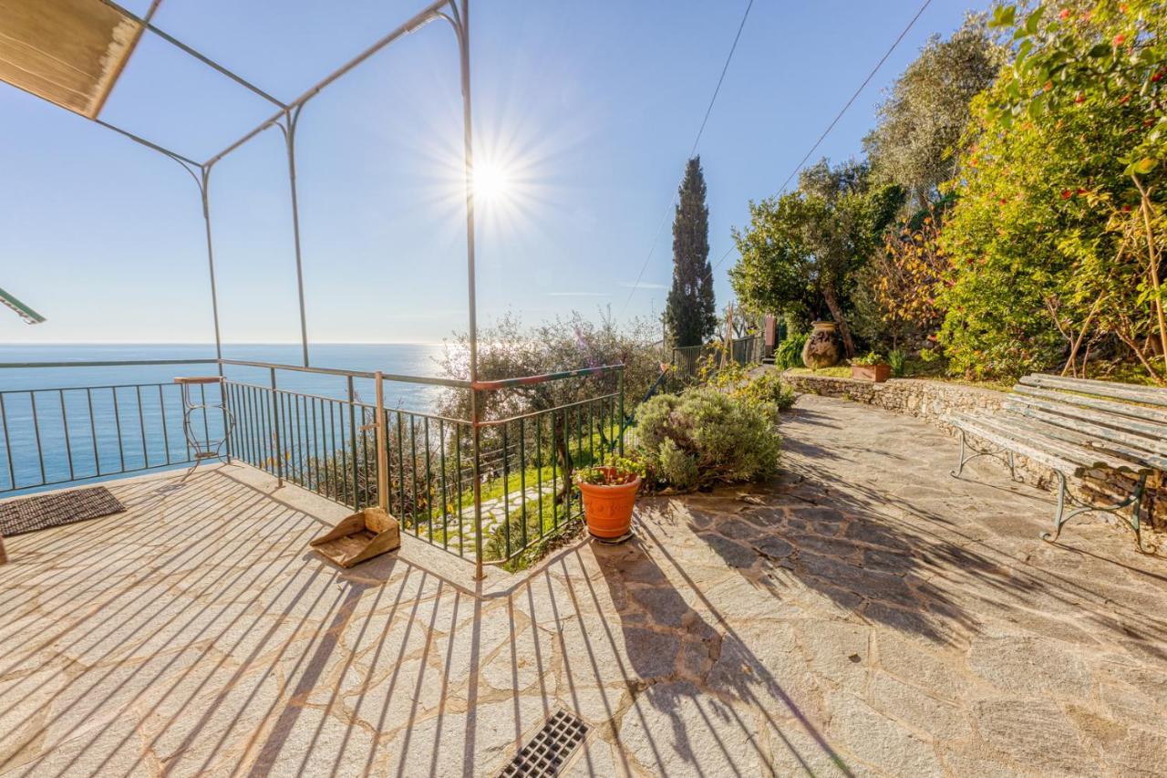 Casaviva - Ampio Trilocale Vista Mare Con Piscina - Pieve Alta Διαμέρισμα Pieve Ligure Εξωτερικό φωτογραφία
