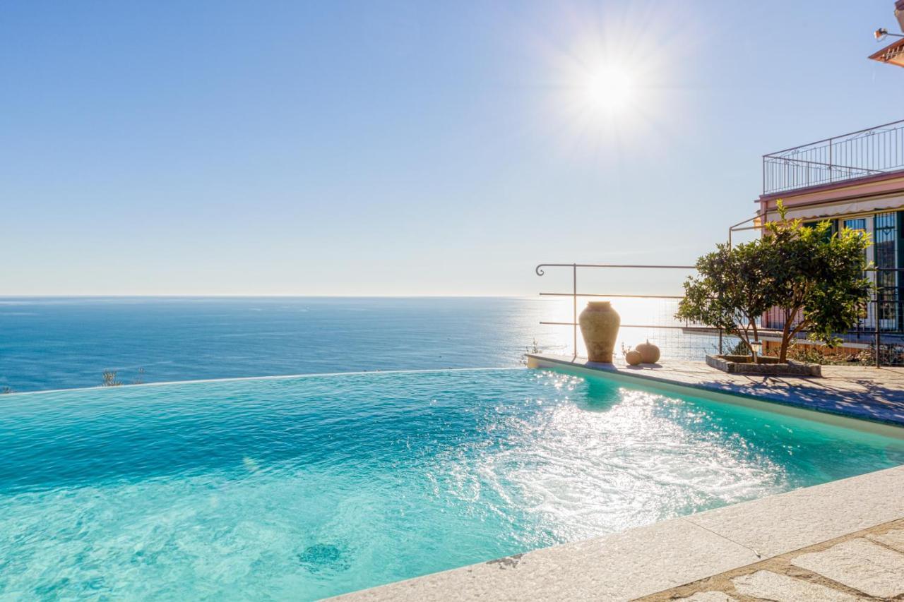 Casaviva - Ampio Trilocale Vista Mare Con Piscina - Pieve Alta Διαμέρισμα Pieve Ligure Εξωτερικό φωτογραφία