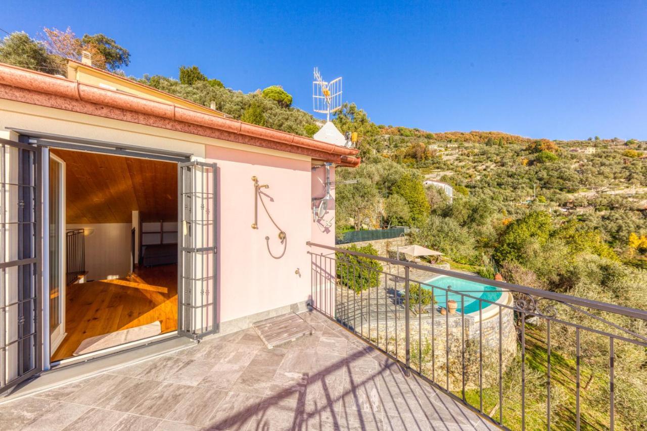 Casaviva - Ampio Trilocale Vista Mare Con Piscina - Pieve Alta Διαμέρισμα Pieve Ligure Εξωτερικό φωτογραφία