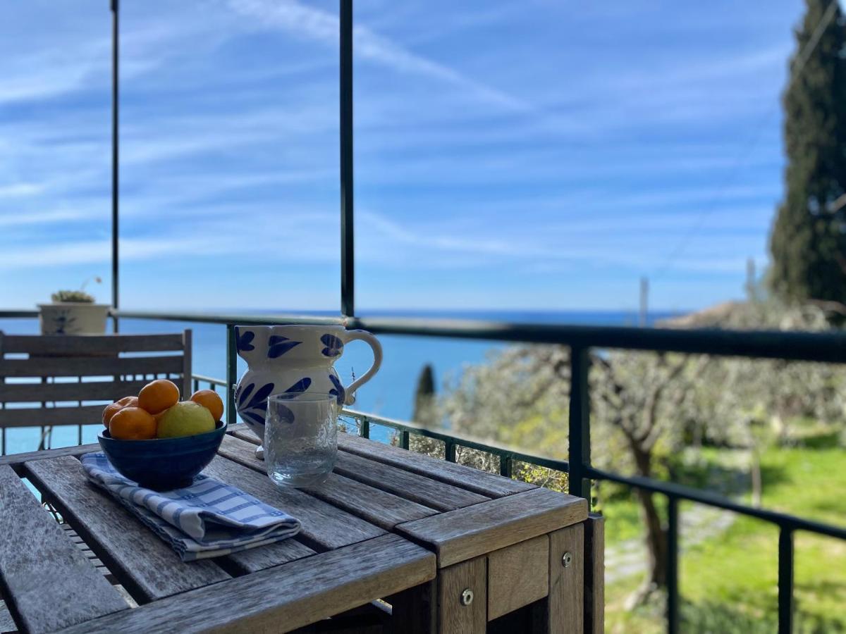 Casaviva - Ampio Trilocale Vista Mare Con Piscina - Pieve Alta Διαμέρισμα Pieve Ligure Εξωτερικό φωτογραφία