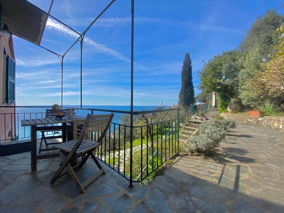 Casaviva - Ampio Trilocale Vista Mare Con Piscina - Pieve Alta Διαμέρισμα Pieve Ligure Εξωτερικό φωτογραφία