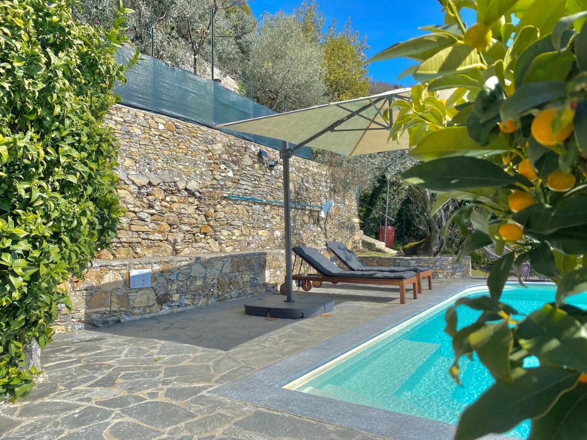 Casaviva - Ampio Trilocale Vista Mare Con Piscina - Pieve Alta Διαμέρισμα Pieve Ligure Εξωτερικό φωτογραφία